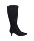 Фото #2 товара Women's Namora Bling Stretch Knee High Dress Boots