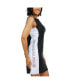 ფოტო #3 პროდუქტის Women's Black Philadelphia Phillies Colorblock Quarter-Zip Sleeveless Dress