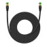 Фото #1 товара Szybki kabel sieciowy LAN RJ45 cat.8 40Gbps pleciony 5m czarny