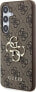 Guess GUESS futerał do SAMSUNG A35 GUHCSA354GMGBR (PU Big 4G Metal Logo) brązowy