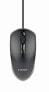 Gembird KBS-UO4-01 - Full-size (100%) - USB - QWERTY - Black - Mouse included