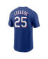 Фото #3 товара Men's Jose Leclerc Royal Texas Rangers Player Name and Number T-shirt