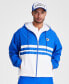 Фото #1 товара Men's Colorblocked Full-Zip Hooded Jacket