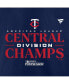 Фото #2 товара Men's Navy Minnesota Twins 2023 AL Central Division Champions Locker Room T-shirt