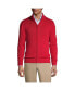 Men's School Uniform Cotton Modal Zip Front Cardigan Sweater