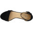 CL by Laundry Jody Block Heels Ankle Strap Womens Black Dress Sandals JODY-BLK