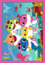Фото #4 товара Trefl Puzzle 4w1 12,15,20,24el Rodzina Rekinów Baby Shark 34378 Trefl p8