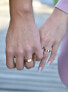 Men´s bicolor wedding ring made of steel SPP05