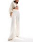 Фото #5 товара Southbeach oversized beach trousers in cream