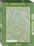 Фото #1 товара Пазл для детей Artglob Puzzle 1000 - Bieszczady mapa turystyczna