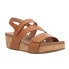 Фото #2 товара Corkys Rain Check Studded Wedge Womens Brown Casual Sandals 41-0209-COGN