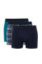 Regular Fit 3'lü Boxer B7940ax24sm