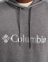 Columbia CSC logo hoodie in grey grau, XS - фото #3