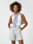 Фото #9 товара Шорты женские Koton Mini с широким поясом и карманами