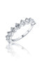 Glittering silver ring with zircons SVLR0426XH2BI