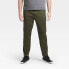 Фото #4 товара Men's Run Knit Pants - All in Motion Olive Green M