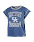 ფოტო #3 პროდუქტის Women's Royal Kentucky Wildcats Sound Up Maya Cutoff T-shirt