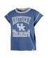 Фото #3 товара Women's Royal Kentucky Wildcats Sound Up Maya Cutoff T-shirt