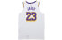 Фото #2 товара Футболка баскетбольная Nike NBA AU 23, белая, мужская - лимитированная версия лиги, Lakers James 23 - AT4709-102