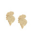 ფოტო #1 პროდუქტის Women's Gold Metallic Circular Stud Earrings