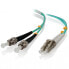 Фото #1 товара Alogic 1m LC-ST 40G/100G Multi Mode Duplex LSZH Fibre Cable 50/125 OM4 - 1 m - OM4 - LC - ST