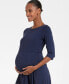 ფოტო #7 პროდუქტის Women's Maternity and Nursing Dresses, Twin Pack