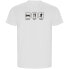 ფოტო #1 პროდუქტის KRUSKIS Sleep Eat And Run ECO short sleeve T-shirt