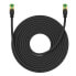 Фото #11 товара Szybki kabel sieciowy LAN RJ45 cat.8 40Gbps plecionka 15m czarny