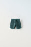 Knit bermuda shorts