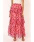 Фото #1 товара Women's Blaise Frill Skirt - Pink