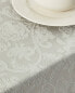 Sateen jacquard cotton tablecloth