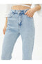 Фото #21 товара Ispanyol Paça Kot Pantolon Yüksek Bel - Victoria Crop Jean