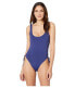 Фото #1 товара The Bikini Lab Women's 248125 Solids Lace Up High Leg One-Piece Swimsuit Size M
