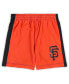 ფოტო #4 პროდუქტის Toddler Boys and Girls Brown, Orange San Francisco Giants Stealing Homebase 2.0 T-shirt and Shorts Set