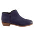 Фото #1 товара Softwalk Rocklin S1457-400 Womens Blue Narrow Leather Ankle & Booties Boots