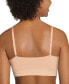 Women's Solid Seam-Free Smooth Light Support Bralette 3044