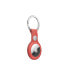 Apple AirTag FineWoven Key Ring Coral