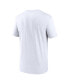 Фото #2 товара Men's White Chicago Cubs Legend Fuse Large Logo Performance T-shirt