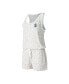 Фото #1 товара Women's Cream Seattle Mariners Montana Hacci Knit Romper