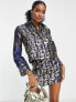 Фото #1 товара Y.A.S jacquard co-ord jacket in multi