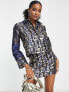 Y.A.S jacquard co-ord jacket in multi