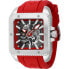 Invicta 44002 Cuadro Mechanical 3 Hand Red & Grey Men Dial Watch