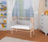 Фото #2 товара Кроватка детская Waldin Baby Beistellbett NATURE mit Nestchen