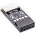 Фото #1 товара InLine USB 2.0 to USB 3.2 Type-E Key-A Adapter internal