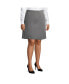 Plus Size School Uniform Blend Chino Skort Top of Knee