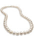Фото #1 товара Belle de Mer cultured Freshwater Pearl (8-1/2mm) Strand in 14k Gold
