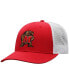 Фото #1 товара Men's Red, White Maryland Terrapins Trucker Snapback Hat