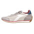 Фото #3 товара Diadora Equipe Suede Sw Lace Up Mens Grey, Off White Sneakers Casual Shoes 1751