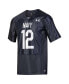 Men's #12 Navy Navy Midshipmen Silent Service Replica Football Jersey