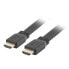 Фото #2 товара LANBERG CA-HDMI-21CU-0018-BK HDMI 2.0 4K Video M/M cable 1.8 m